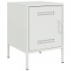 Sonata H Нощни шкафчета 2 бр бял 36x39x50,5 см стомана