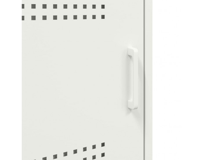 Sonata H Нощно шкафче, бяло, 36x39x68 см, стомана