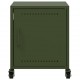 Sonata H Нощно шкафче, маслиненозелено, 36x39x43,5 см, стомана