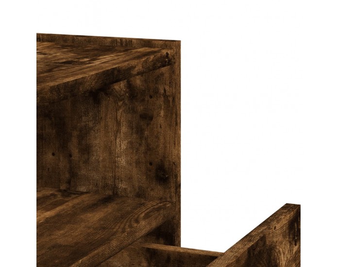 Sonata H Нощни шкафчета за стенен монтаж, 2 бр, опушен дъб, 45x30x35 см