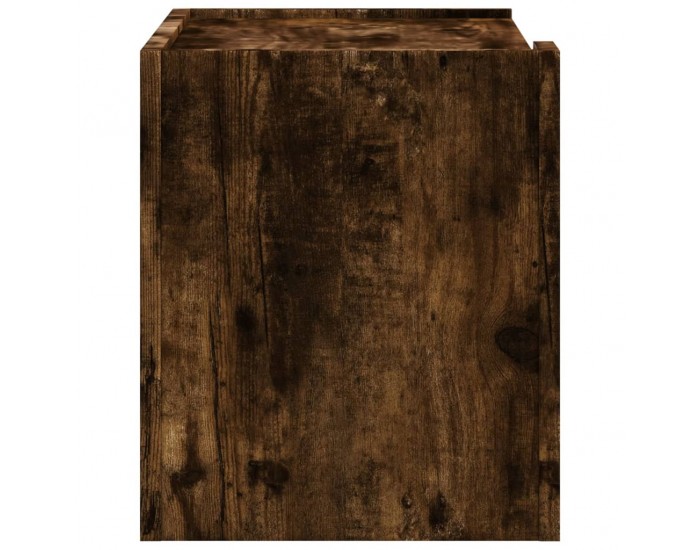 Sonata H Нощни шкафчета за стенен монтаж, 2 бр, опушен дъб, 45x30x35 см