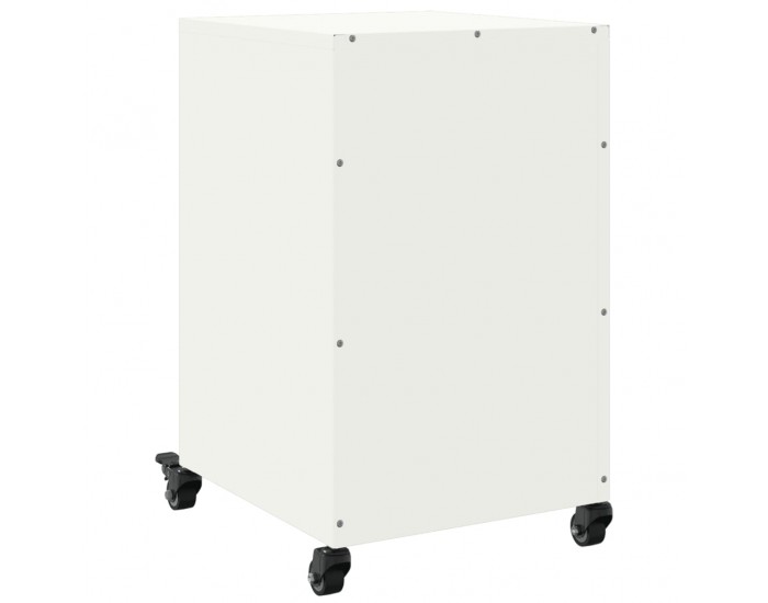 Sonata H Нощно шкафче, бяло, 36x39x59 см, стомана