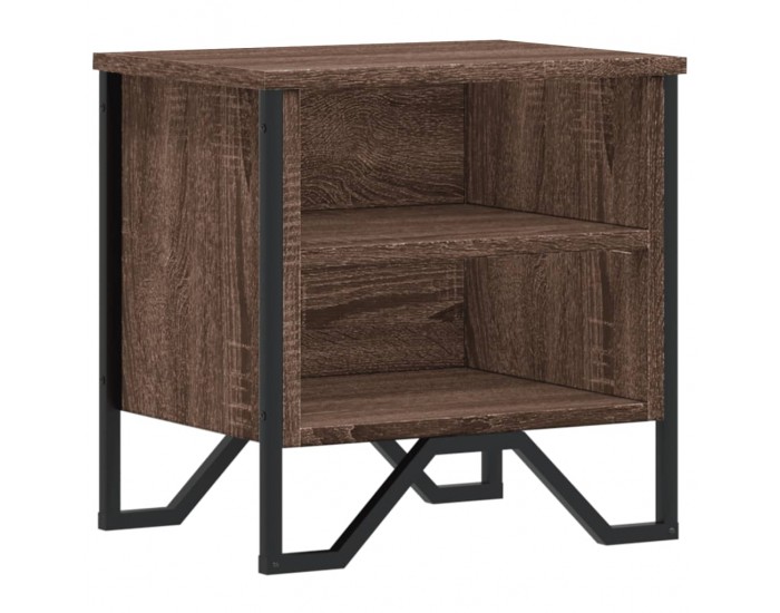 Sonata H Нощно шкафче, кафяв дъб, 40x30x40 см, инженерно дърво