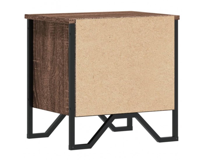 Sonata H Нощно шкафче, кафяв дъб, 40x30x40 см, инженерно дърво