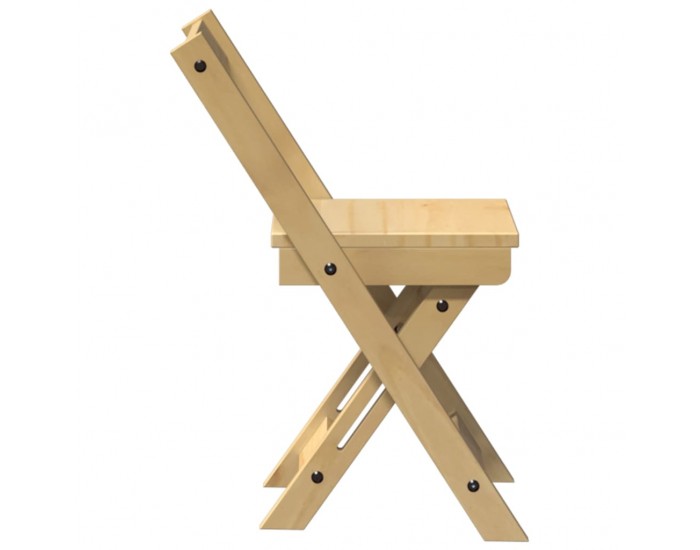 Sonata H Трапезни столове Corona сгъваеми 4 бр масивна дървесина бор Sonata H Трапезни столове Corona сгъваеми 4 бр масивна дървесина бор