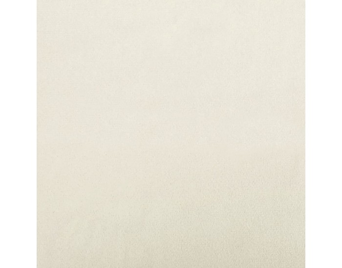 Sonata H Табуретка с дървени крака, кремава, кадифе