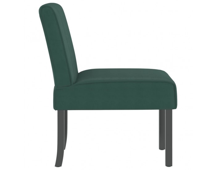 Sonata H Ниско кресло, тъмнозелено, кадифе