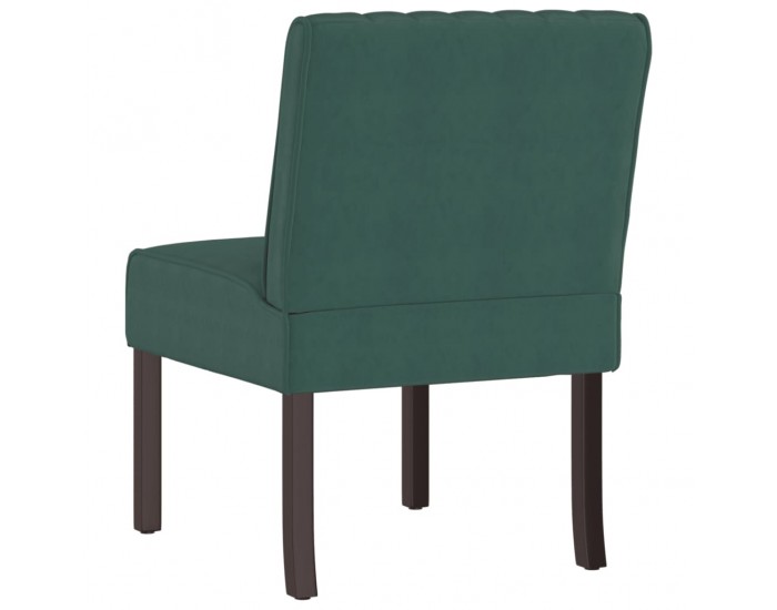 Sonata H Ниско кресло, тъмнозелено, кадифе