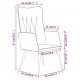 Sonata H Wingback стол, черен, канава