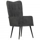 Sonata H Wingback стол, черен, канава