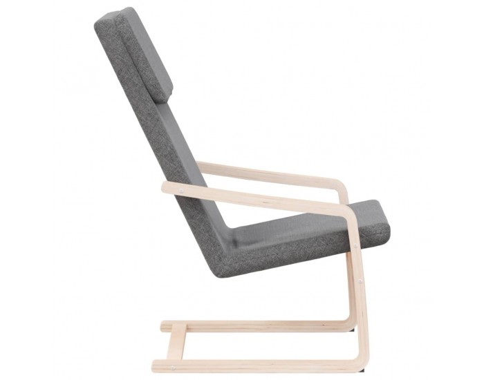 Sonata H Релакс стол, тъмносив, текстил