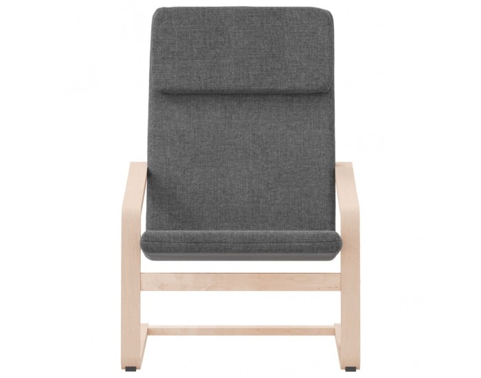 Sonata H Релакс стол, тъмносив, текстил