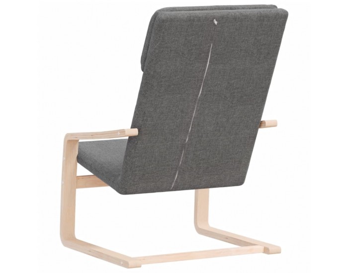 Sonata H Релакс стол, тъмносив, текстил