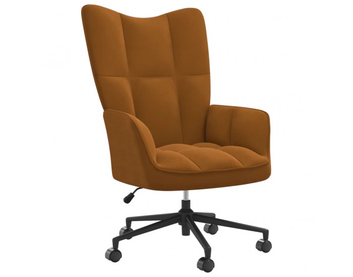 Sonata H Релакс стол, кафяв, кадифе