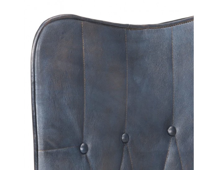 Sonata H Wingback стол, сив, естествена кожа Sonata H Wingback стол, сив, естествена кожа