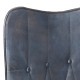 Sonata H Wingback стол, сив, естествена кожа Sonata H Wingback стол, сив, естествена кожа