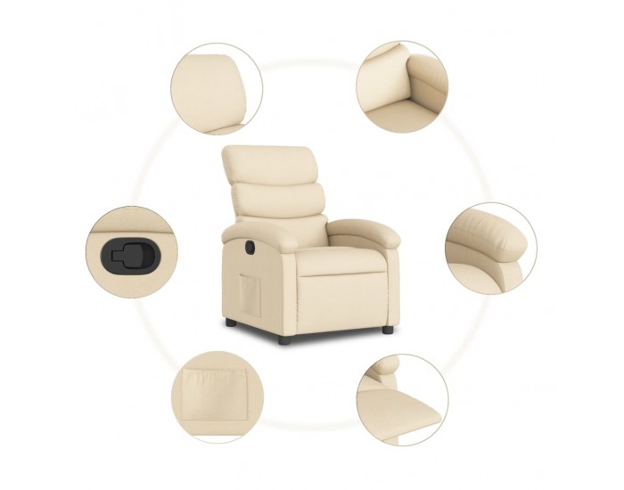 Sonata H Наклоняем стол, кремав, текстил