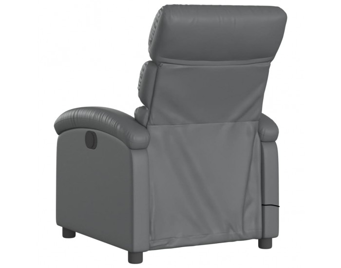 Sonata H Масажен наклоняем стол, сив, изкуствена кожа