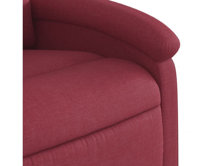 Sonata H Стол реклайнер, виненочервен, текстил
