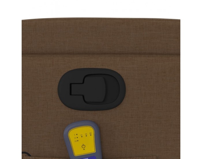 Sonata H Масажен наклоняем стол, кафяв, текстил