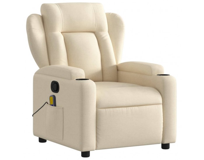 Sonata H Масажен наклоняем стол, кремав, текстил