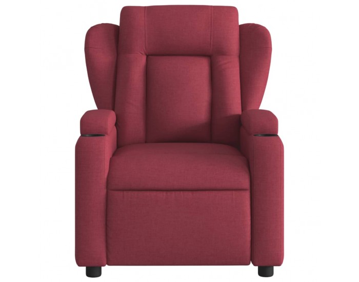 Sonata H Масажен наклоняем стол, виненочервен, текстил