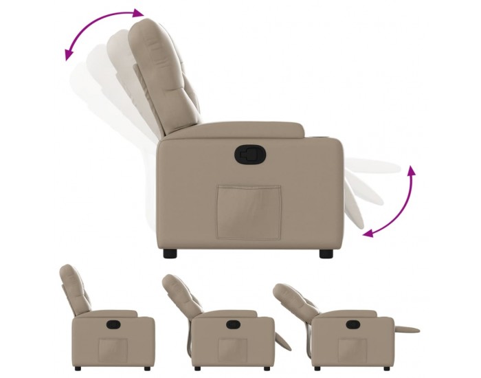 Sonata H Наклоняем стол, капучино, изкуствена кожа