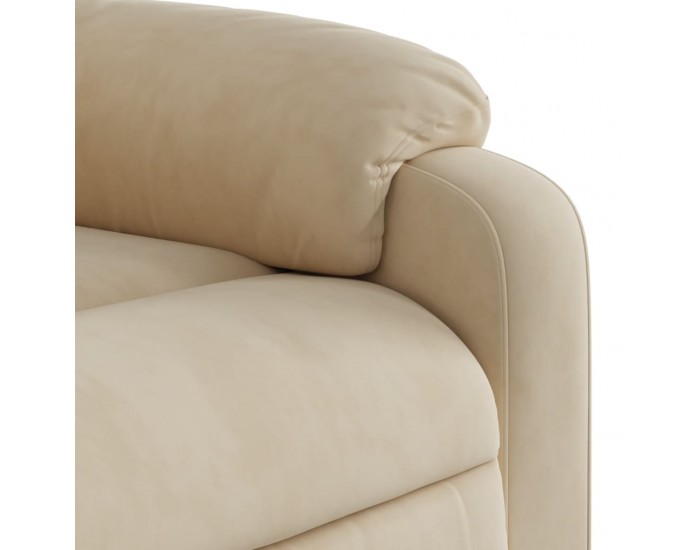 Sonata H Масажен наклоняем стол, кремав, микрофибърен текстил