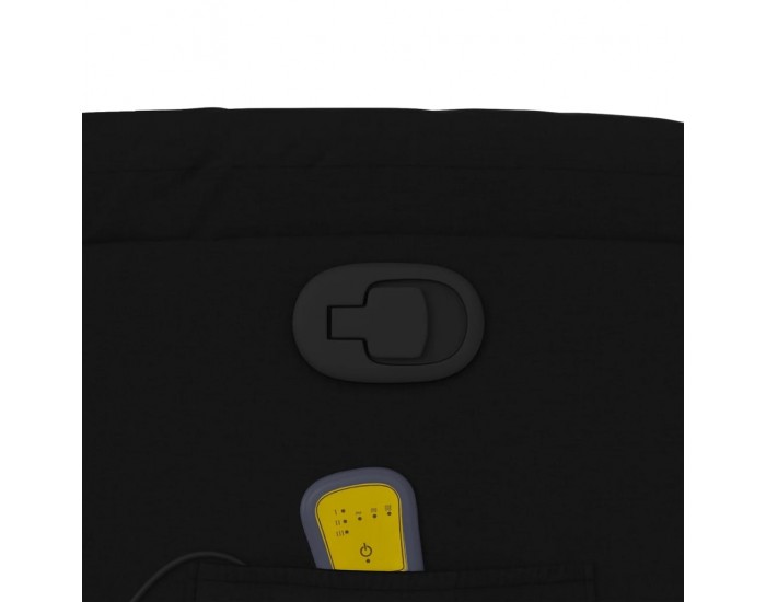 Sonata H Масажен наклоняем стол, черен, текстил