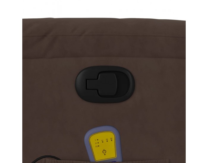 Sonata H Масажен наклоняем стол, кафяв, микрофибърен текстил