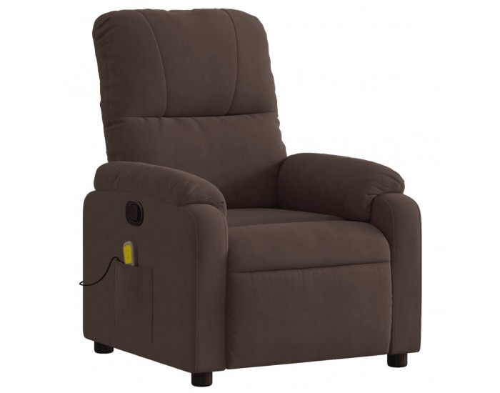 Sonata H Масажен наклоняем стол, кафяв, микрофибърен текстил