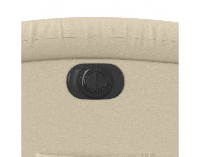 Sonata H Електрически стол реклайнер , кремав, текстил