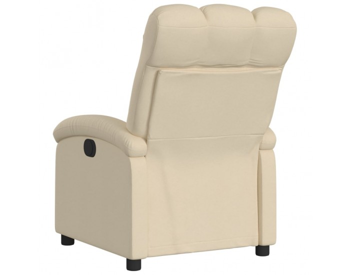 Sonata H Електрически стол реклайнер , кремав, текстил
