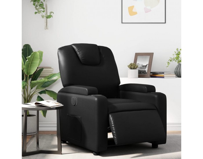 Sonata H Електрически наклоняем стол, черен, изкуствена кожа