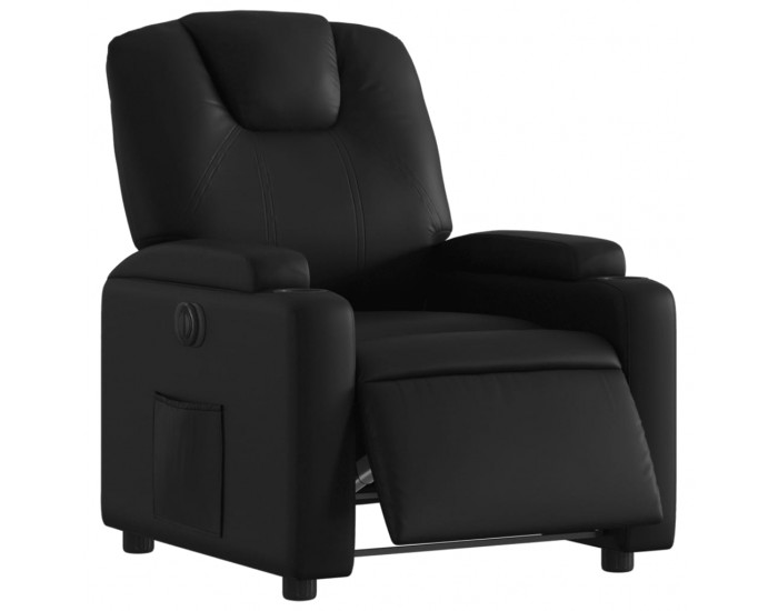 Sonata H Електрически наклоняем стол, черен, изкуствена кожа