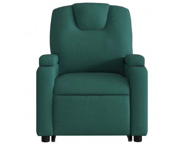 Sonata H Изправящ масажен наклоняем стол, тъмнозелен, текстил