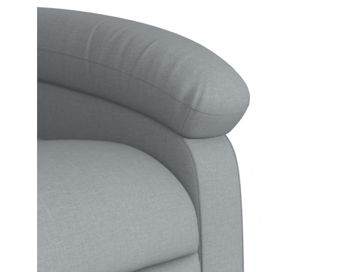 Sonata H Електрически изправящ масажен реклайнер стол светлосив текстил