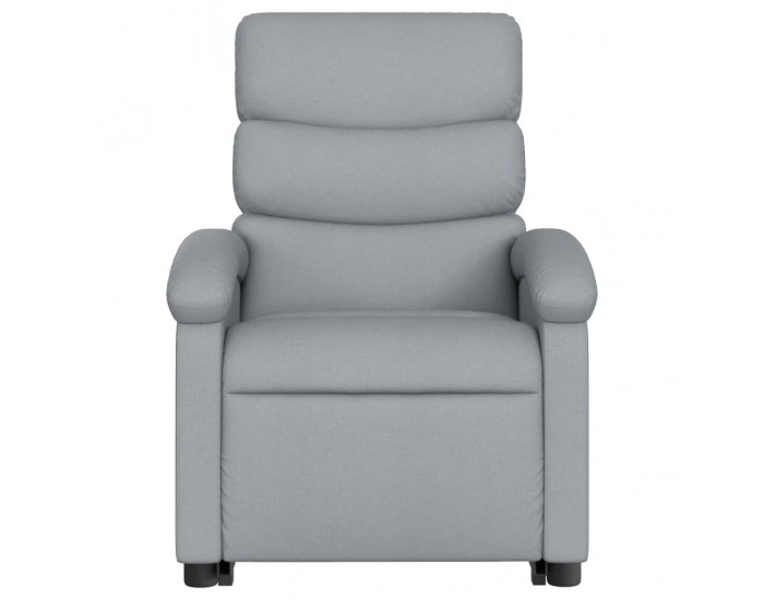 Sonata H Електрически изправящ масажен реклайнер стол светлосив текстил