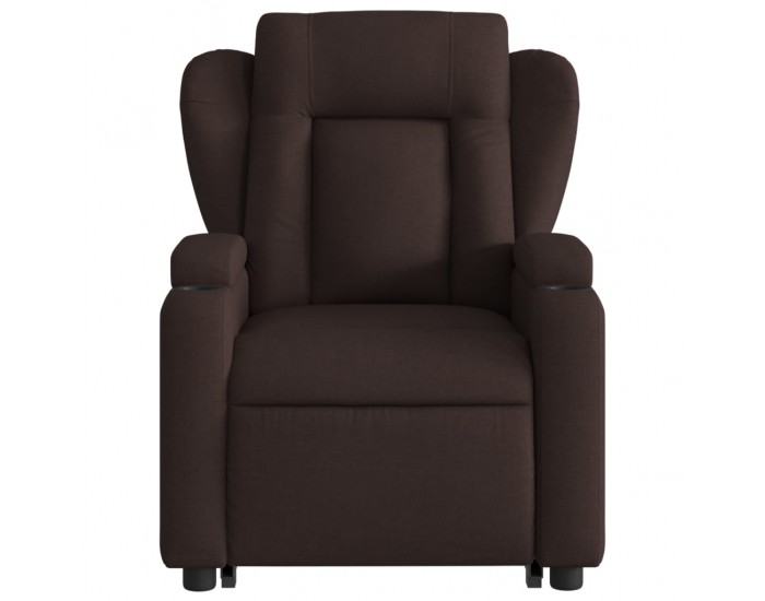 Sonata H Електрически изправящ реклайнер стол, тъмнокафяв, текстил