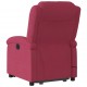 Sonata H Електрически изправящ масажен реклайнер виненочервен кадифе