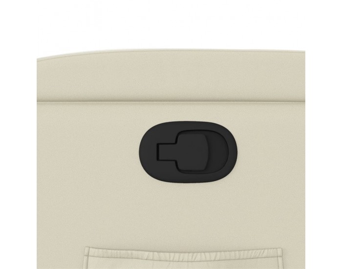 Sonata H Изправящ реклайнер стол, кремав, изкуствена кожа