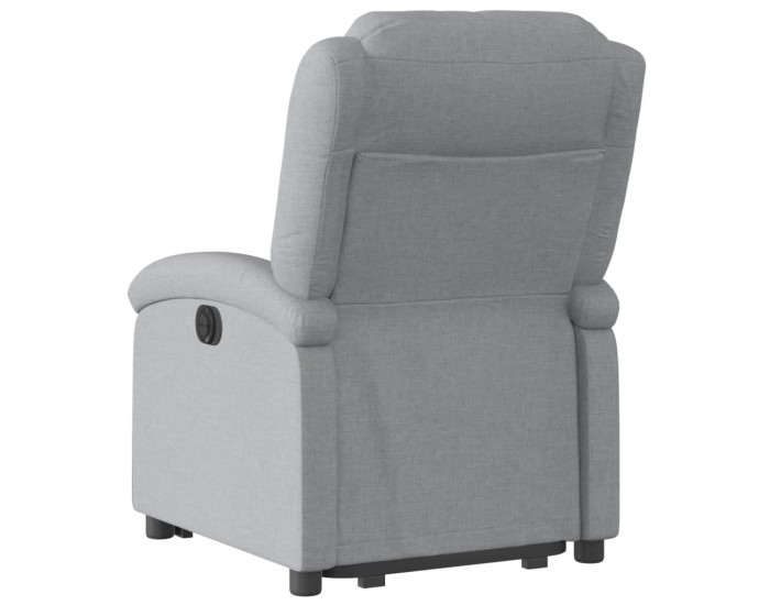 Sonata H Изправящ реклайнер стол, светлосив, текстил