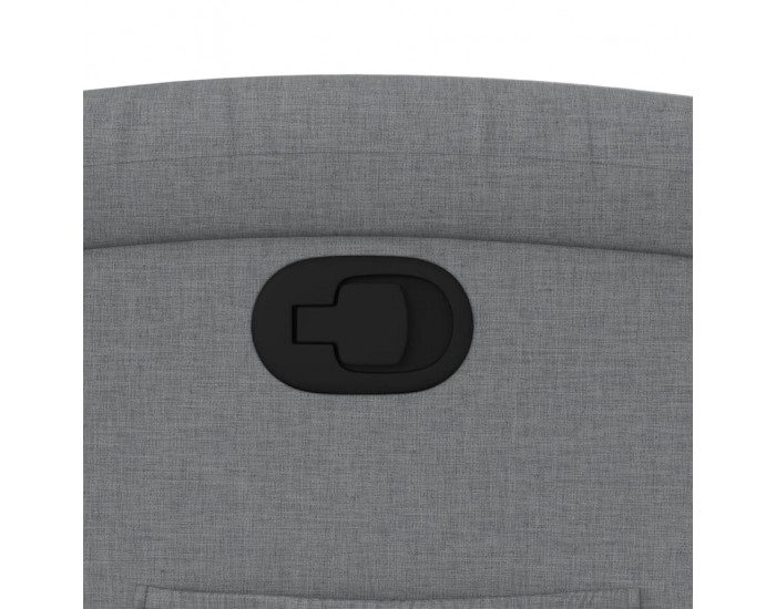 Sonata H Изправящ реклайнер стол, светлосив, текстил