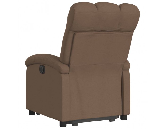 Sonata H Изправящ реклайнер стол, кафяв, текстил