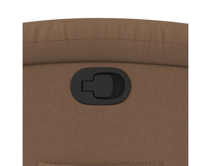 Sonata H Изправящ реклайнер стол, кафяв, текстил