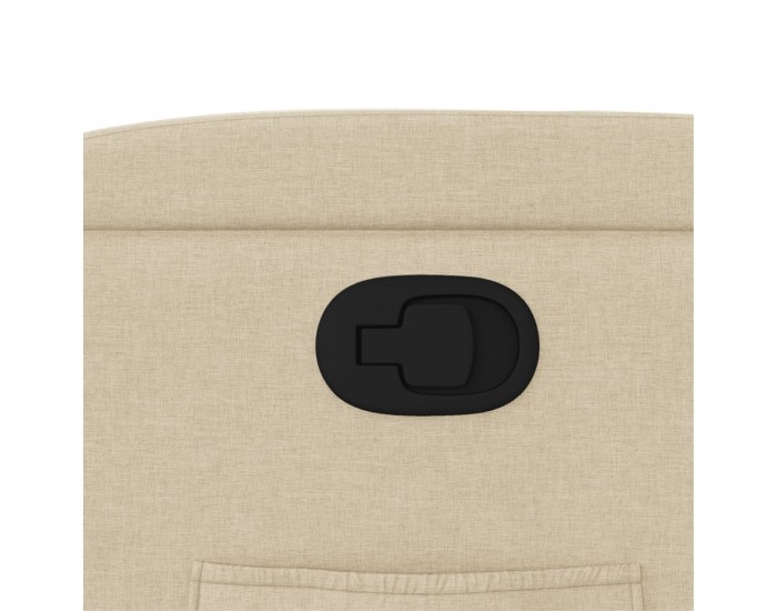 Sonata H Изправящ реклайнер стол, кремав, текстил