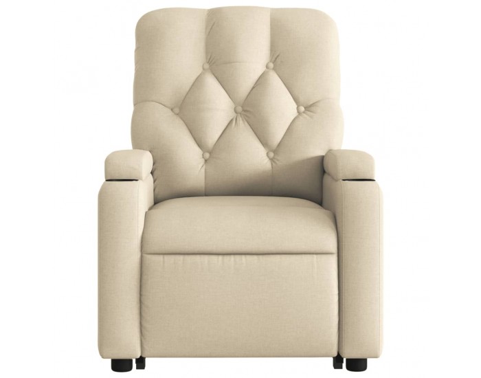 Sonata H Изправящ реклайнер стол, кремав, текстил