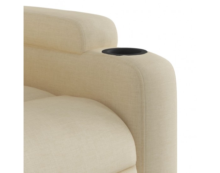 Sonata H Електрически изправящ реклайнер стол, кремав, текстил