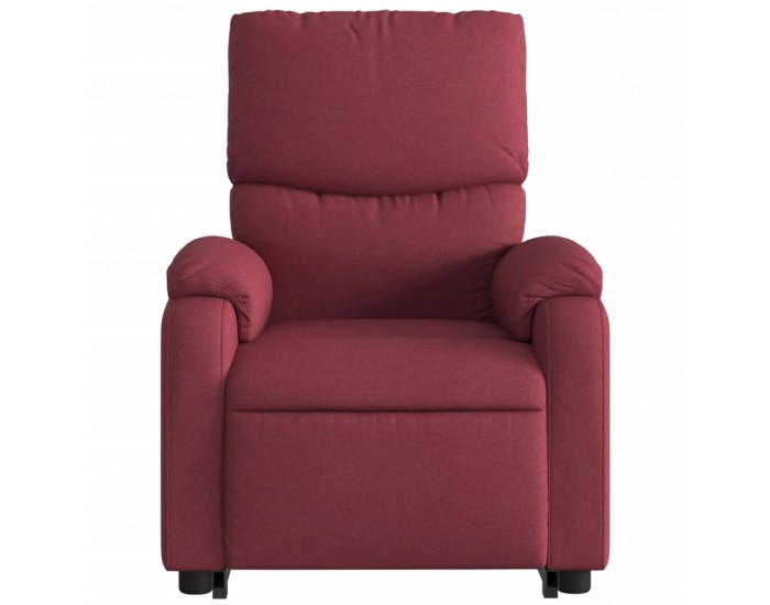 Sonata H Електрически изправящ масажен реклайнер виненочервен текстил