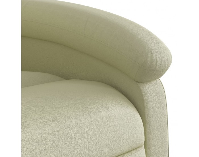 Sonata H Електрически изправящ масажен реклайнер стол, кремав